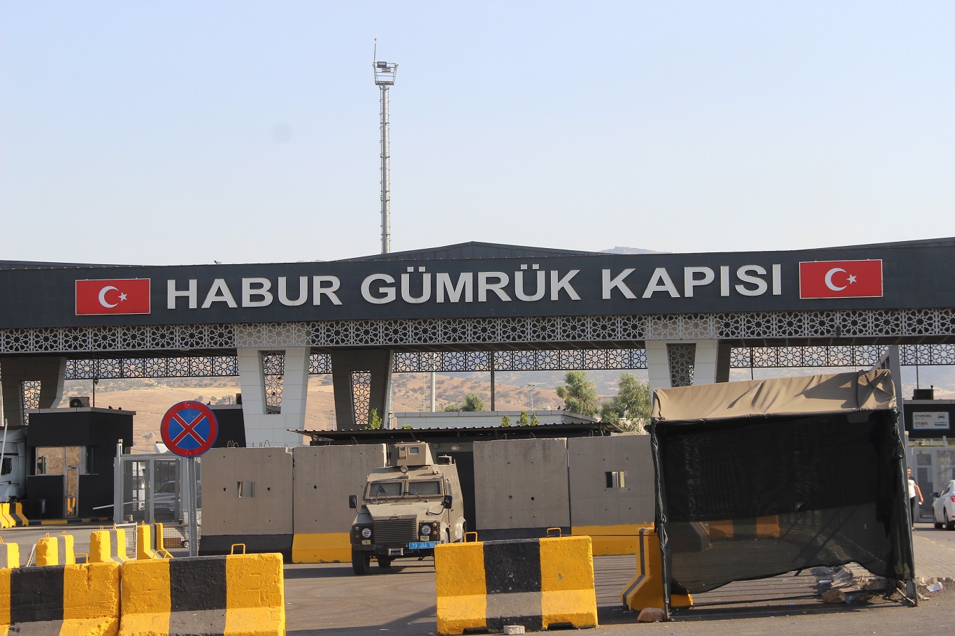 Uluslararası Filistin kara konvoyu, Habur Sınır Kapısı’ndan geçiş yaptı