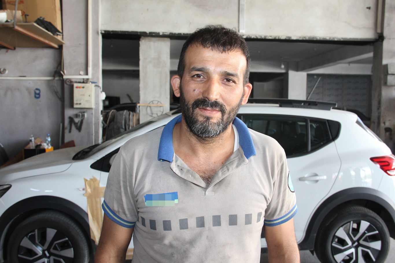 kaporta ustası Hasan Yıldız 