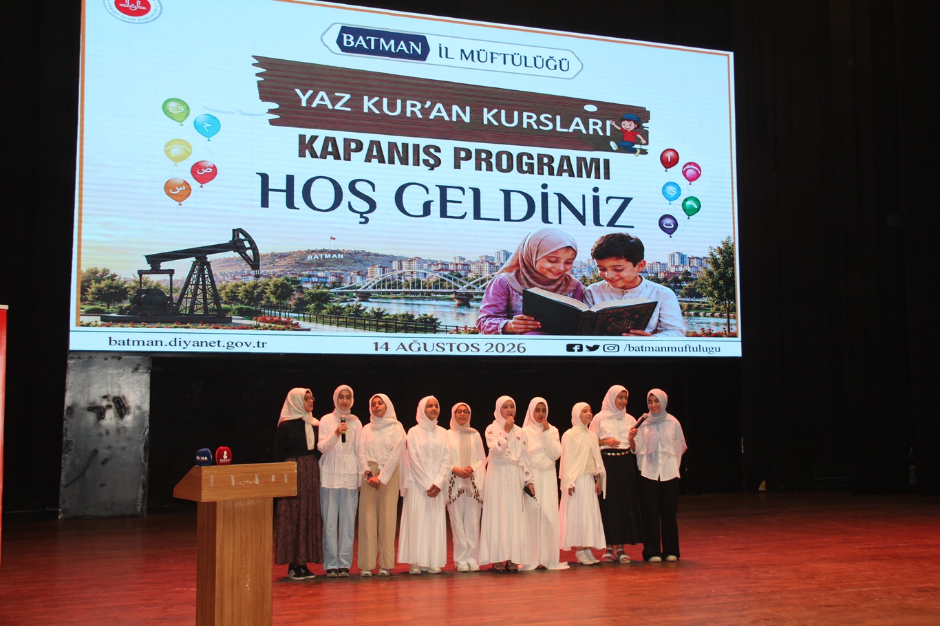 Batman'da yaz Kur'an kurslarına on binlerce öğrenci katıldı: "En hayırlınız Kur'an'ı öğrenen ve öğreteninizdir"