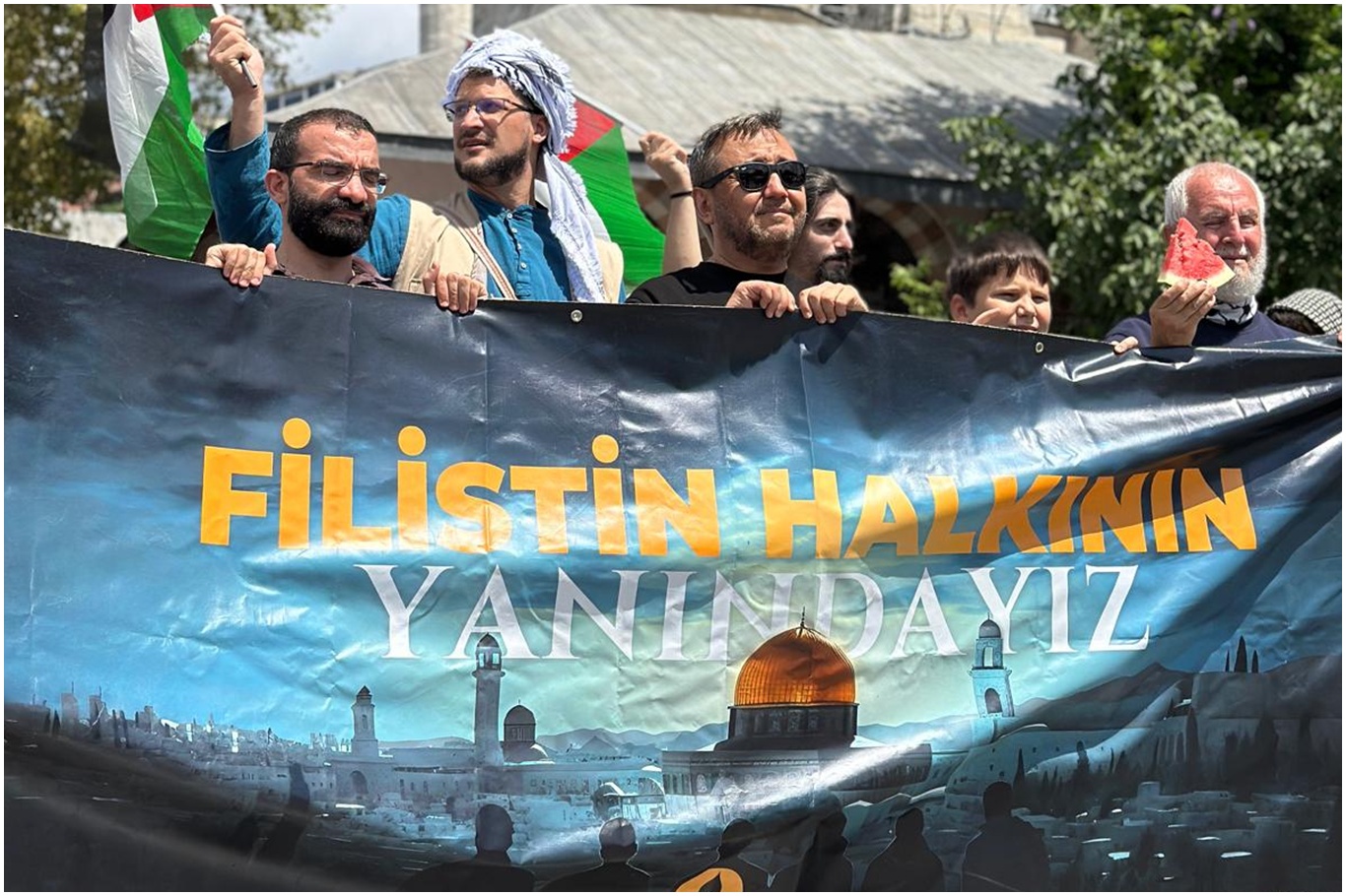 Filistin Konvoyu'na İstanbul'dan destek