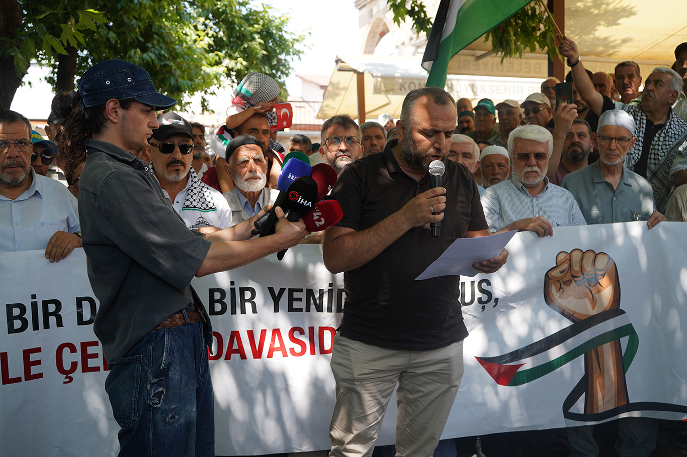Konya’da Filistin Konvoyu'na destek çağrısı: Bu konvoy Filistin’deki zulme karşı durmak için yola çıktı