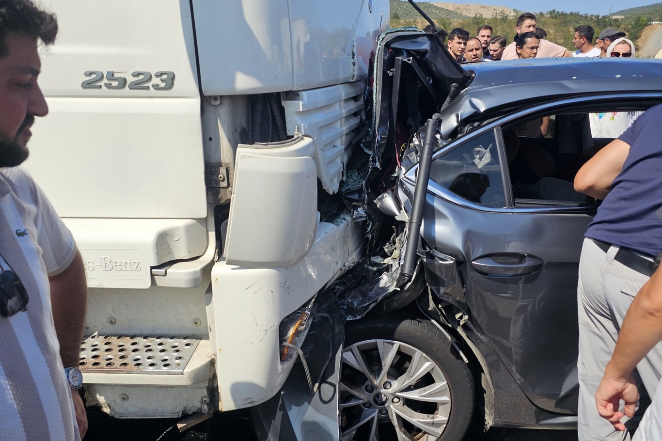 Bursa’da trafik kazası: 1 ölü, 2 yaralı