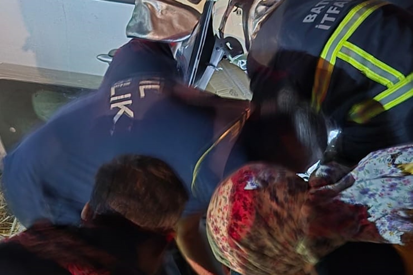 Batman-Hasankeyf yolunda trafik kazası: Sürücü yaralandı