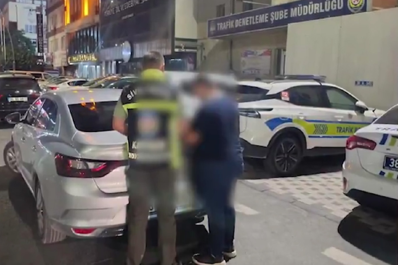 Kayseri'de drift yapan sürücülere 284 bin 719 lira ceza