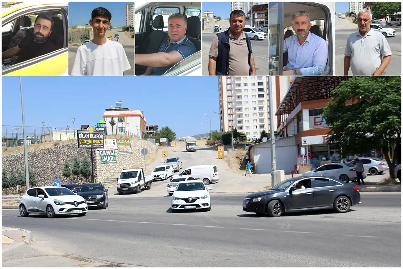 Silvan'da kontrolsüz kavşak kazalara davetiye çıkarıyor