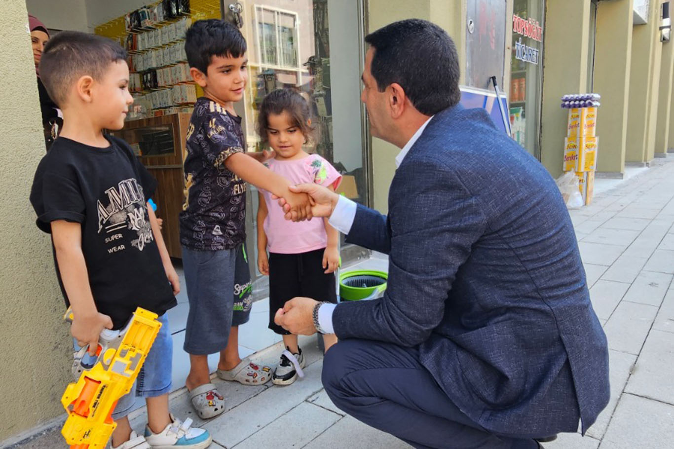 Battalgazi Belediye Başkanı Taşkın'dan yeni çarşı esnafınına ziyaret 