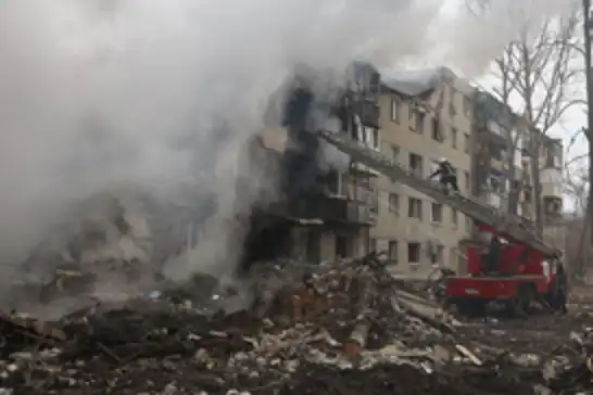 Russian missile strike on Kharkiv region kills at least 10, Ukrainian officials say
