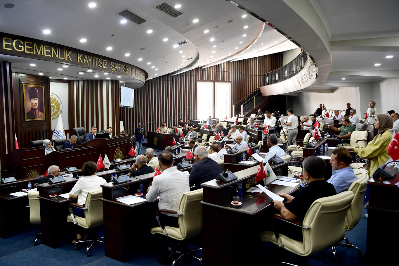 Malatya Büyükşehir Belediyesi ağustos ayı meclis toplantıları sona erdi
