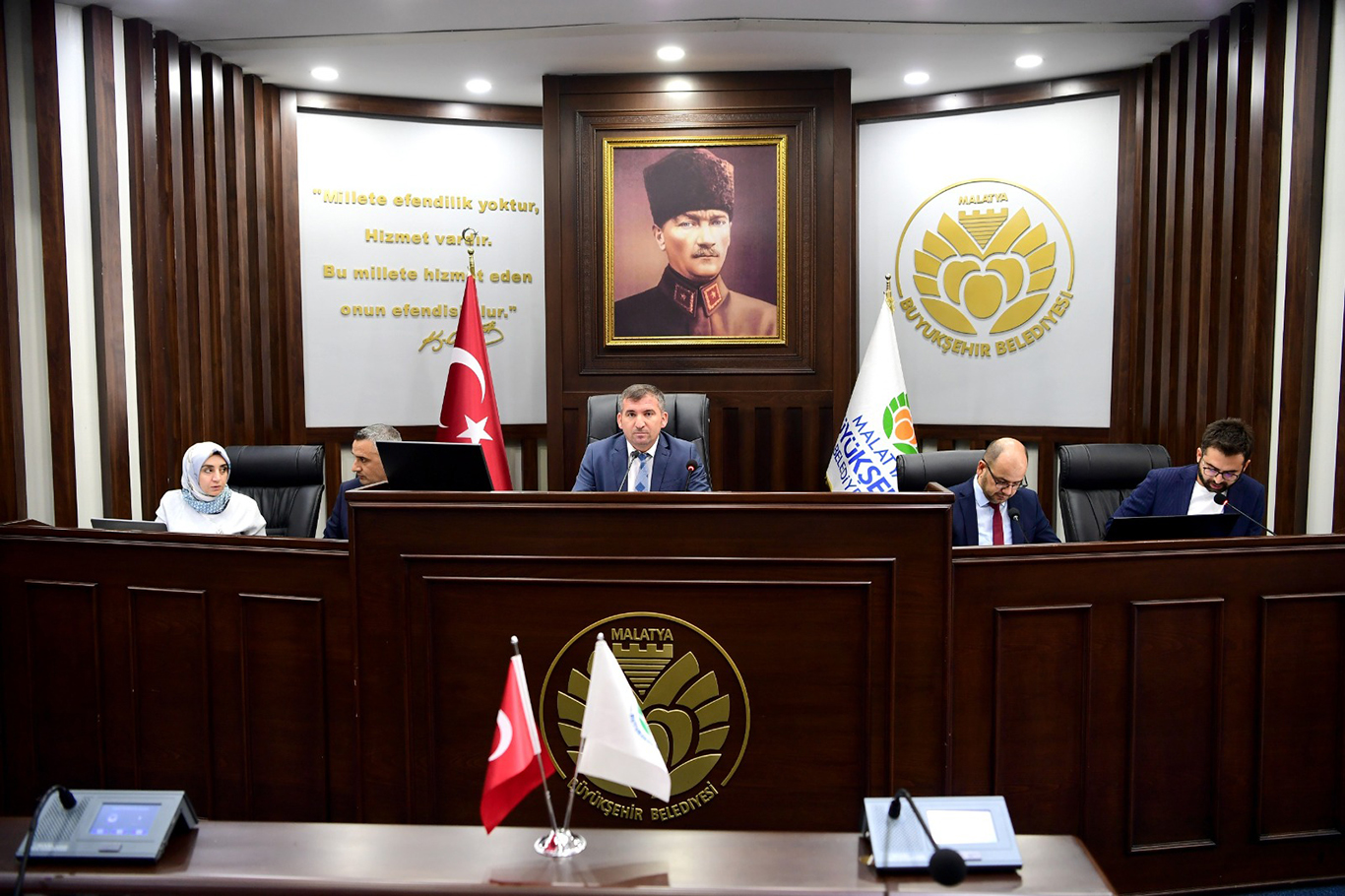 Malatya Büyükşehir Belediyesi ağustos ayı meclis toplantıları sona erdi