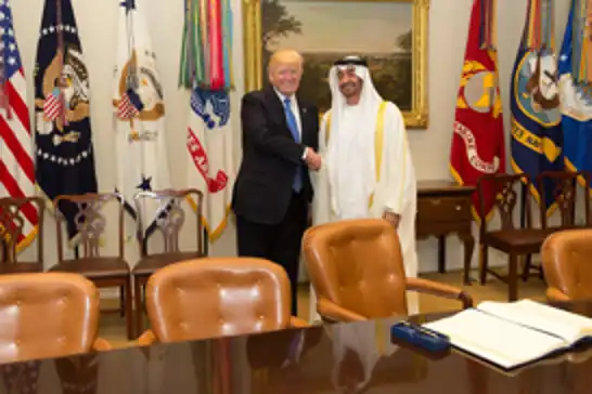Trump ile BAE lideri Al Nahyan görüştü