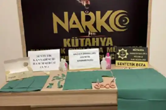Kayseri'de uyuşturucu operasyonunda 56 bin içimlik sentetik kannabinoid ele geçirildi