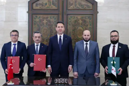 Türkiye ve Suriye arasında madencilik ve enerji alanında iş birliği anlaşması imzalandı