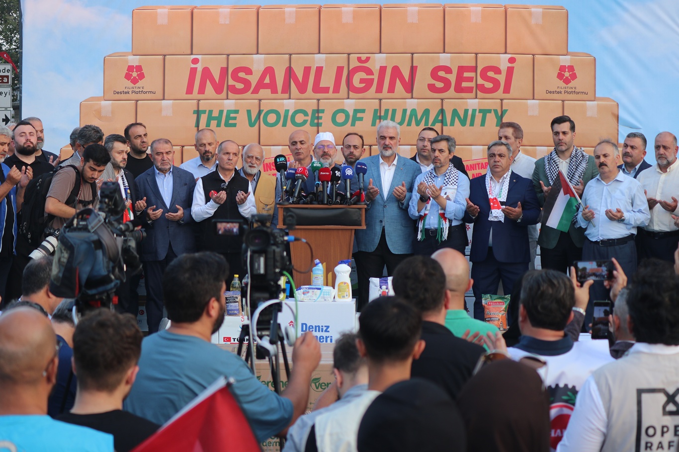 Gazze için küresel çağrı: İnsani yardım lütuf değil evrensel bir haktır