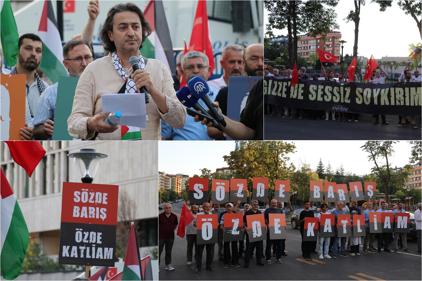 ANFİDAP Gazze'de ateşkes değil, katliam devam ediyor