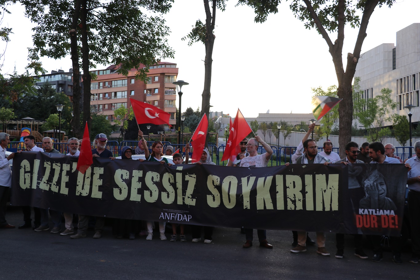 ANFİDAP Gazze'de ateşkes değil, katliam devam ediyor