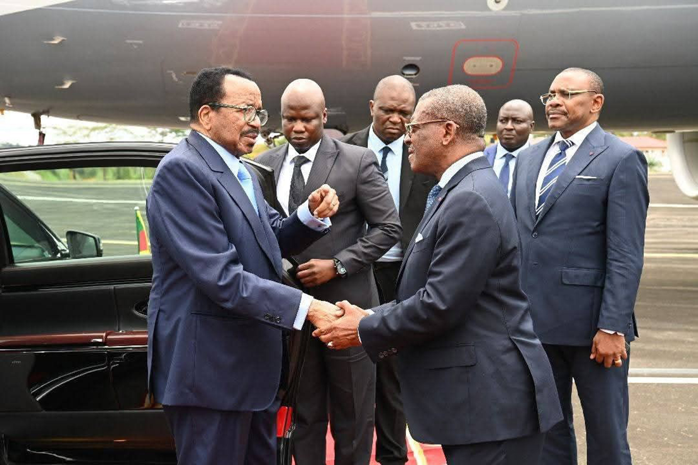 Cameroon President Paul Biya returns home after more than 10 weeks abroad