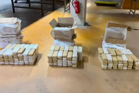 Ankara'da kargo paketlerinde 109 kilo 300 gram eroin ele geçirildi