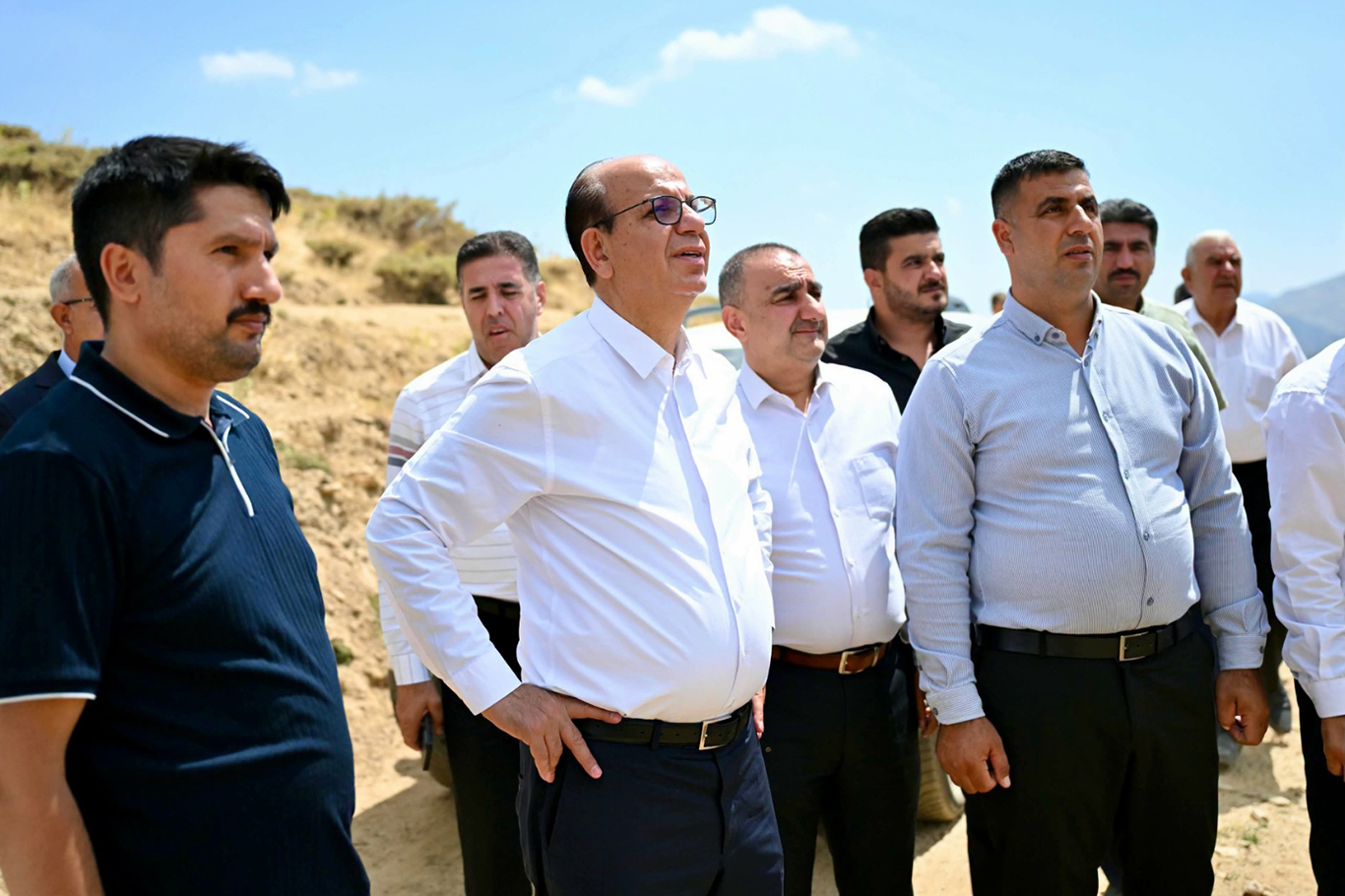 Yeşilyurt Belediye Başkanı Geçit, Geli Mezrası’nda incelemelerde bulundu