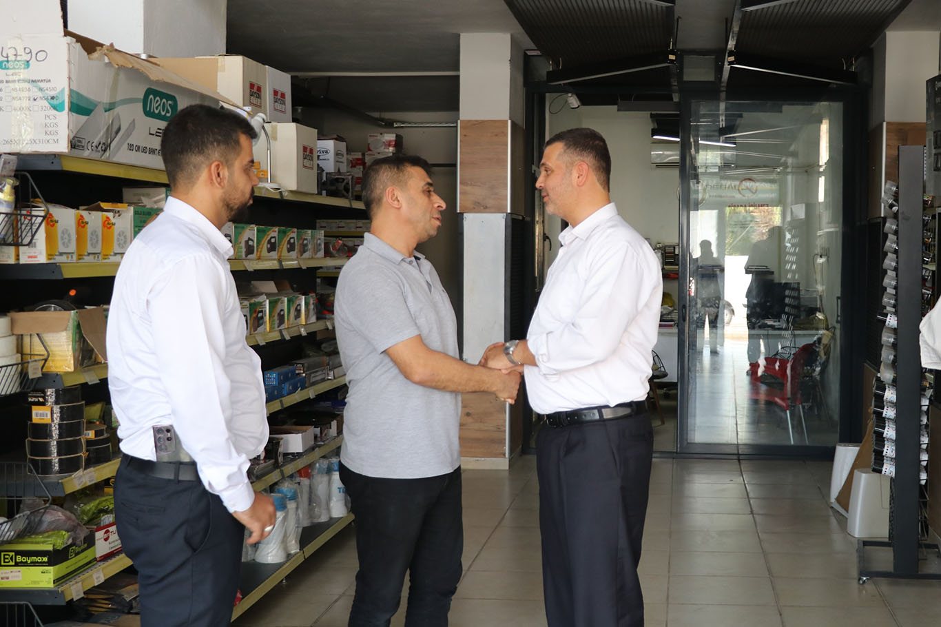 Gaziantep HÜDA PAR heyetinden esnaf ve köylü ziyareti