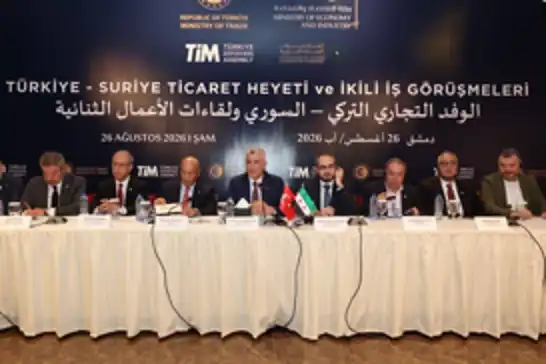 Türkiye ile Suriye ticaretinde 10 milyar dolarlık hedef