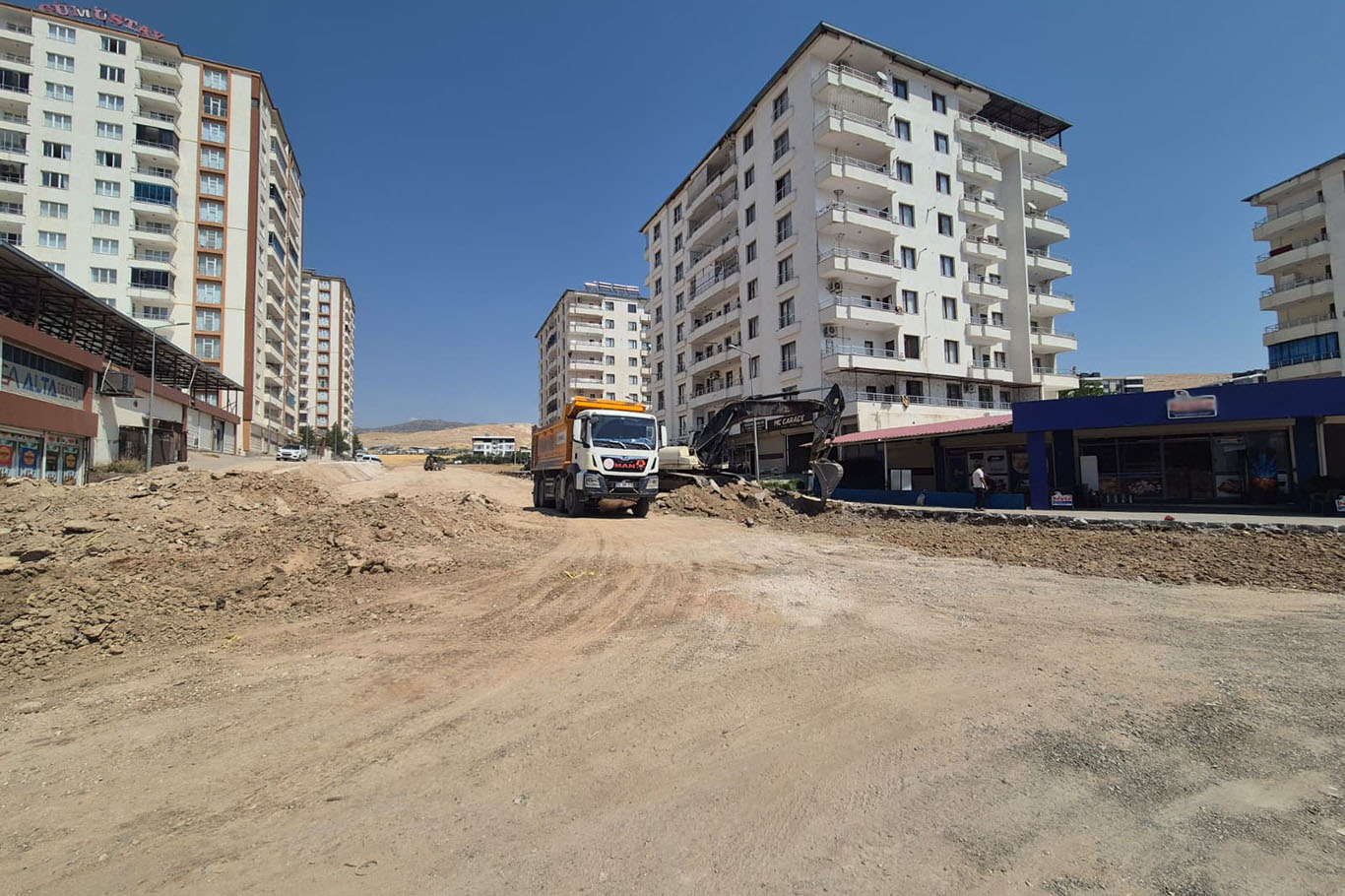 İLKHA'nın gündeme getirdiği kavşakta çalışma başlatıldı