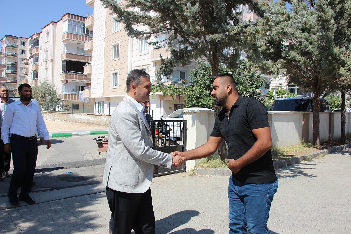HÜDA PAR Gaziantep İl Başkanı Kaya Nizip'te çeşitli temaslarda bulundu