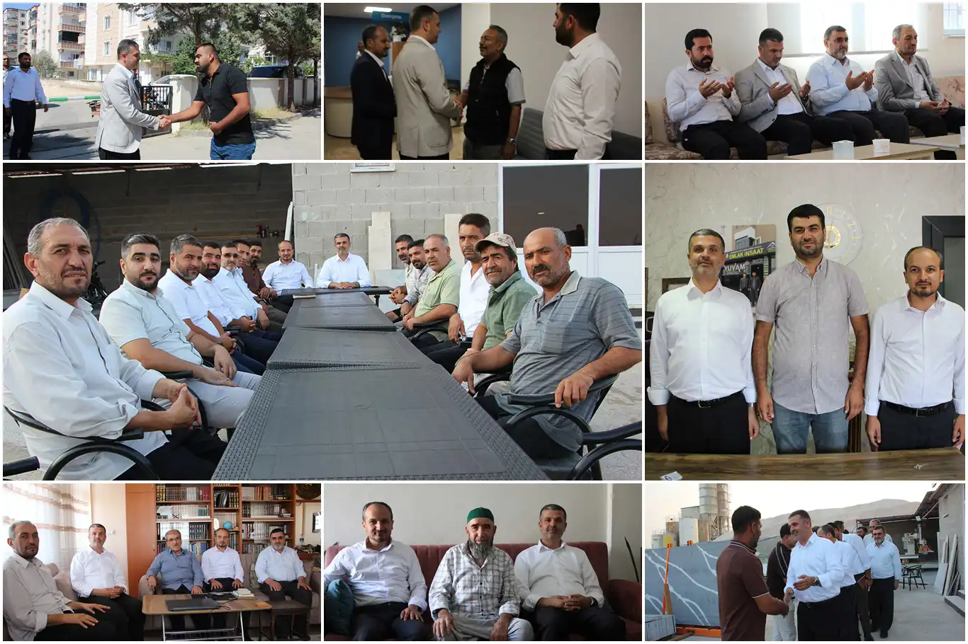 HÜDA PAR Gaziantep İl Başkanı Kaya Nizip'te temaslarda bulundu