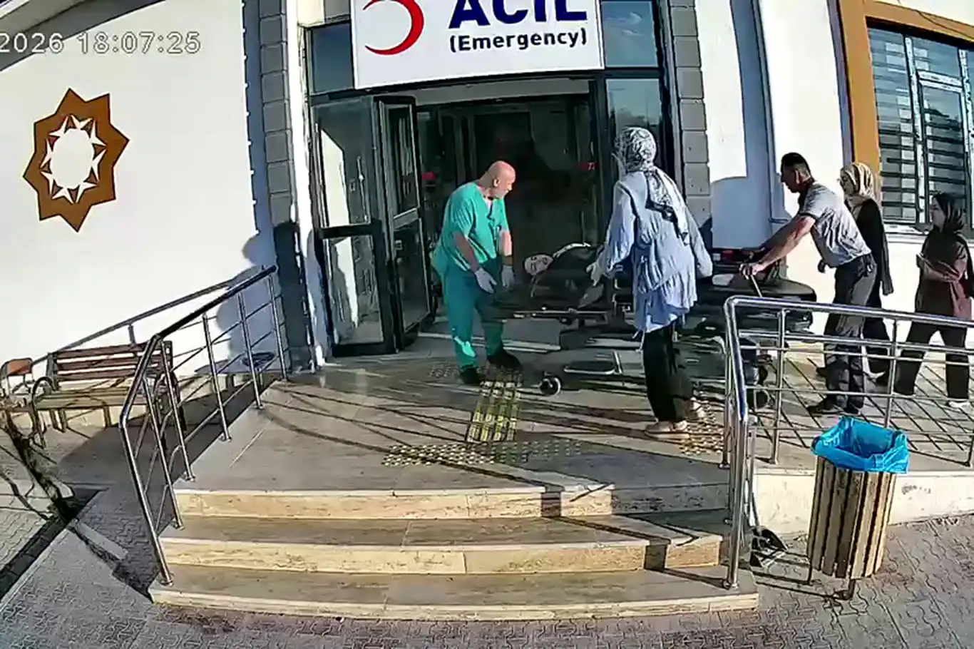 Malatya'da MOTAŞ şoförü rahatsızlanan yolcuyu hastaneye ulaştırdı