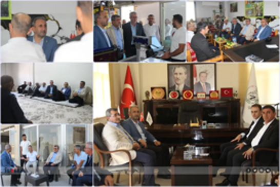 Parlamenterê HUDA PARê Demîr li Şirnexê têkiliyên xwe didomîne