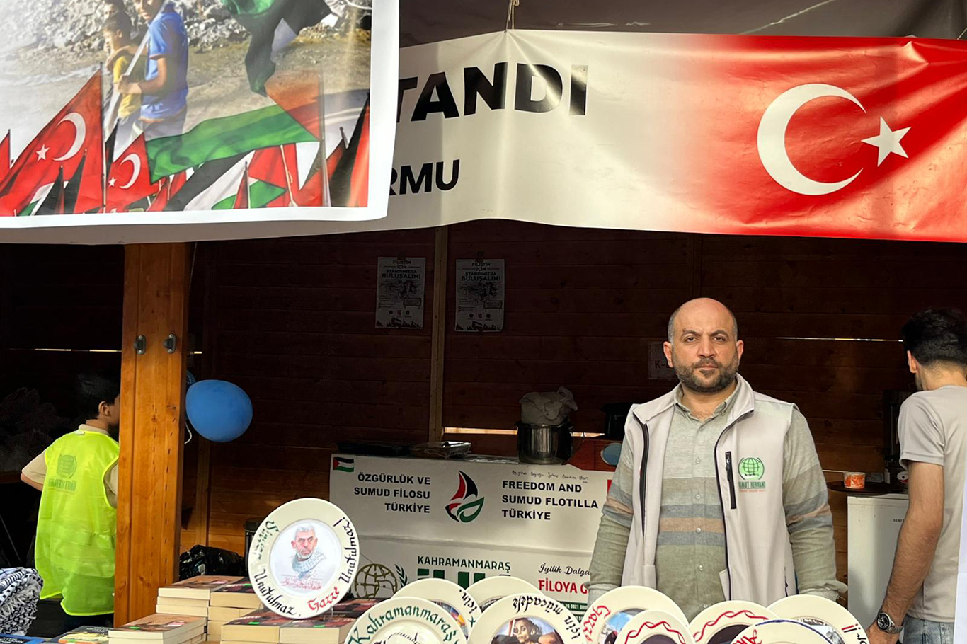 Umut Kervanı'ndan Kahramanmaraş'ta Gazze yararına yardım çalışması