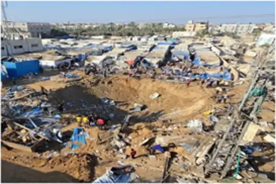 Israeli drone strike hits medicine warehouse at Gaza hospital, injuring three