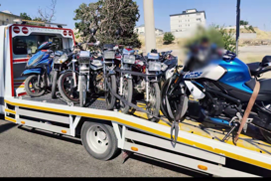 Gaziantep'te motosiklet denetimleri: 760 sürücüye 9,6 milyon lira ceza