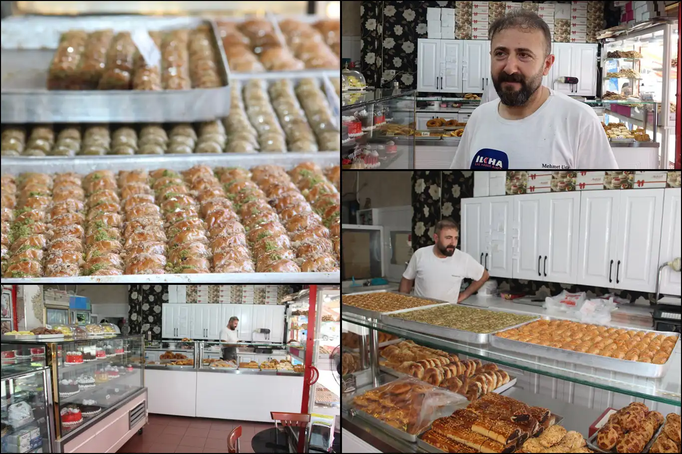 Pastanelerde yazın tatlı tüketiminin azalmasıyla işler durma noktasına geldi: Esnaf artan maliyetlerden de dertli