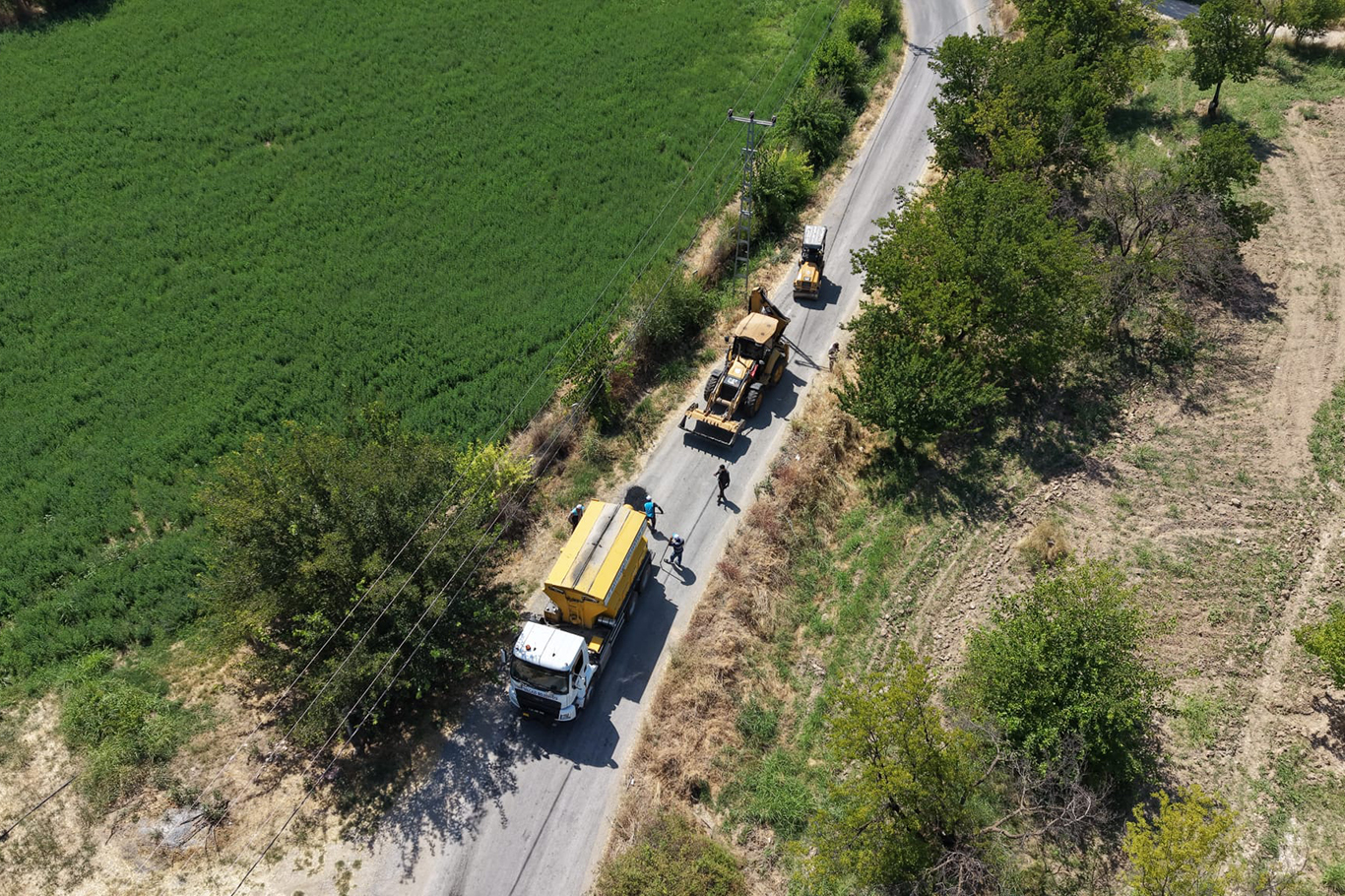 Battalgazi'de yol çalışmaları ilçe genelinde sürüyor