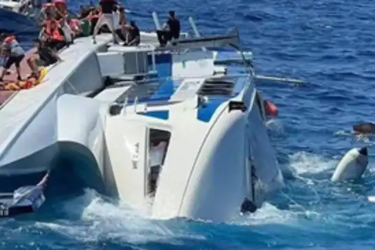 KKTC'de gemi kazasına ilişkin soruşturma başlatıldı, kaptan ve 7 görevli gözaltına alındı