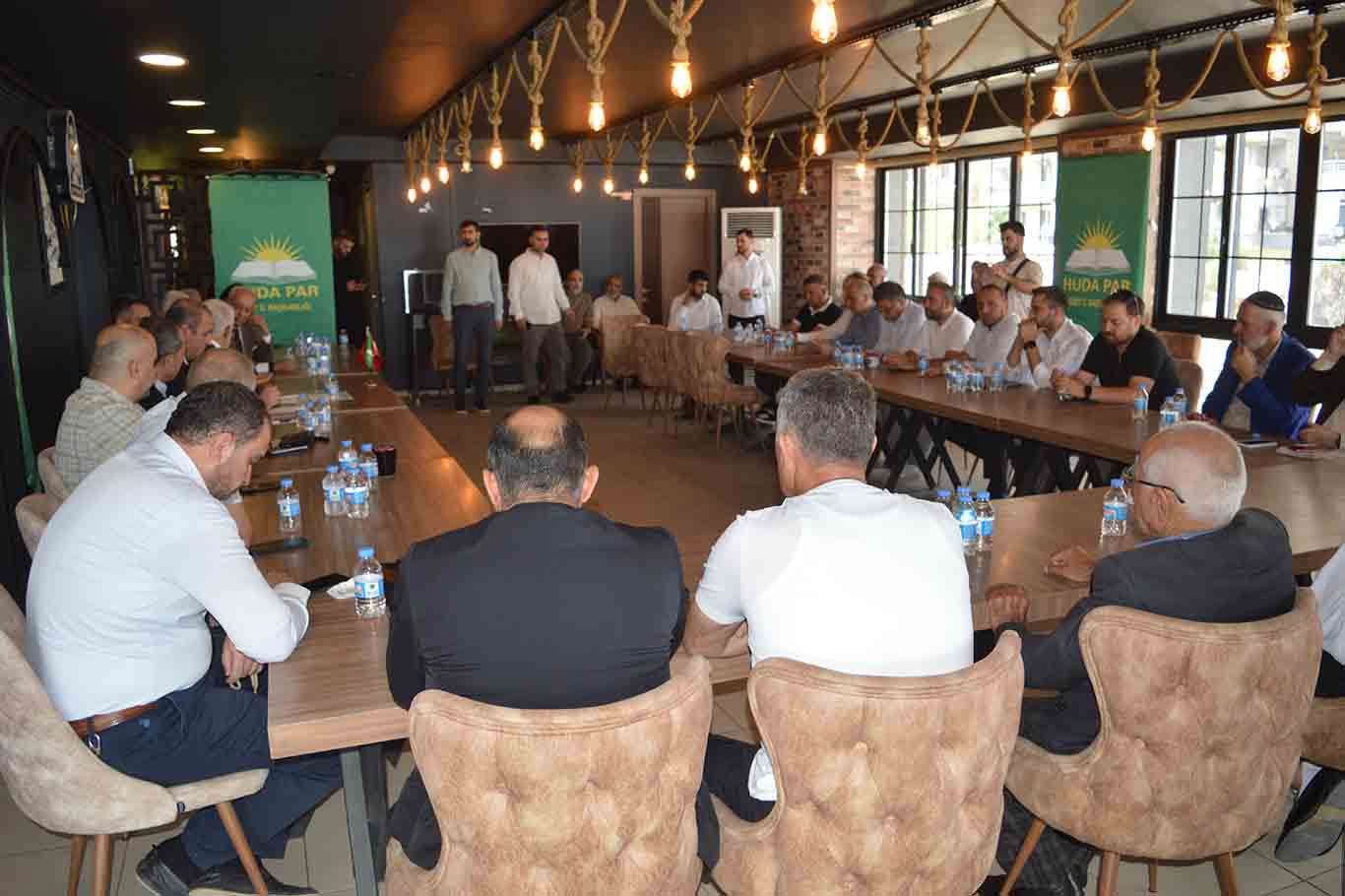 HÜDA PAR Genel Başkanı Zekeriya Yapıcıoğlu Siirt'te