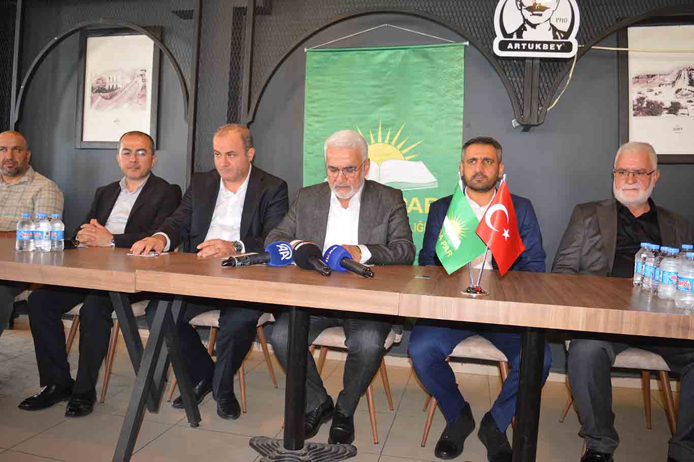 HÜDA PAR Genel Başkanı Zekeriya Yapıcıoğlu Siirt'te