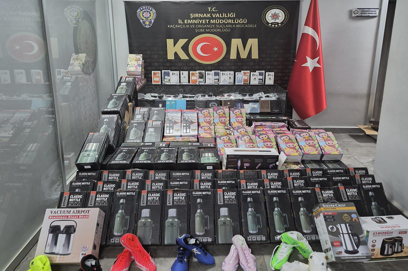 Şırnak'ta narkotik ve asayiş operasyonu: 57 gözaltı