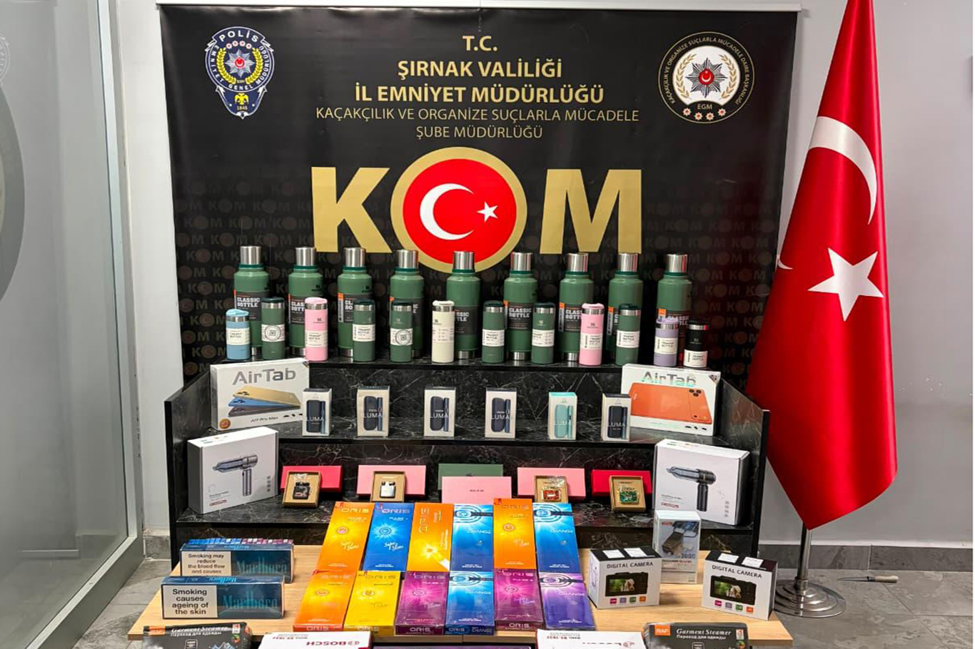 Şırnak'ta narkotik ve asayiş operasyonu: 57 gözaltı