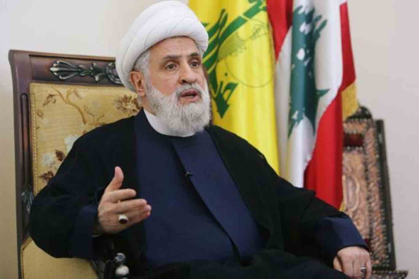 شیخ نعیم قاسم: تنها گزینه اشغالگران، عقب‌نشینی از خاک لبنان است