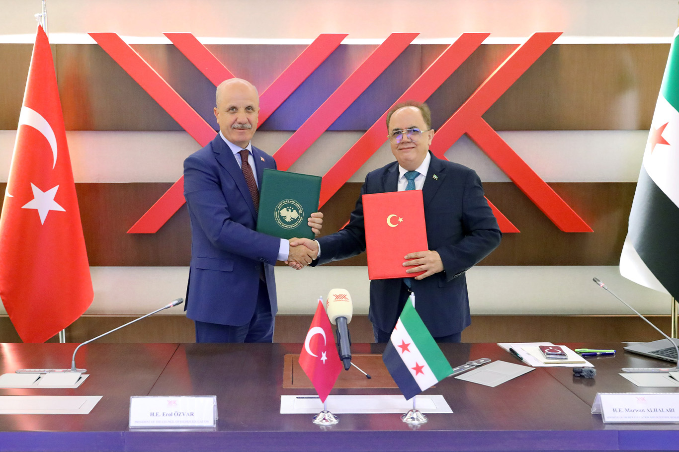 Türkiye ile Suriye arasında yükseköğretimde iş birliği anlaşması