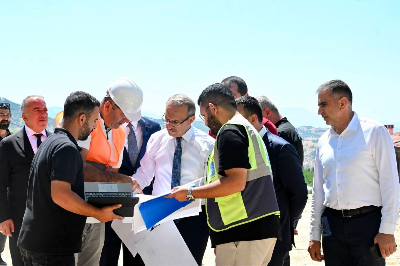 Vali Yavuz, Pütürge'de yatırımları yerinde inceledi