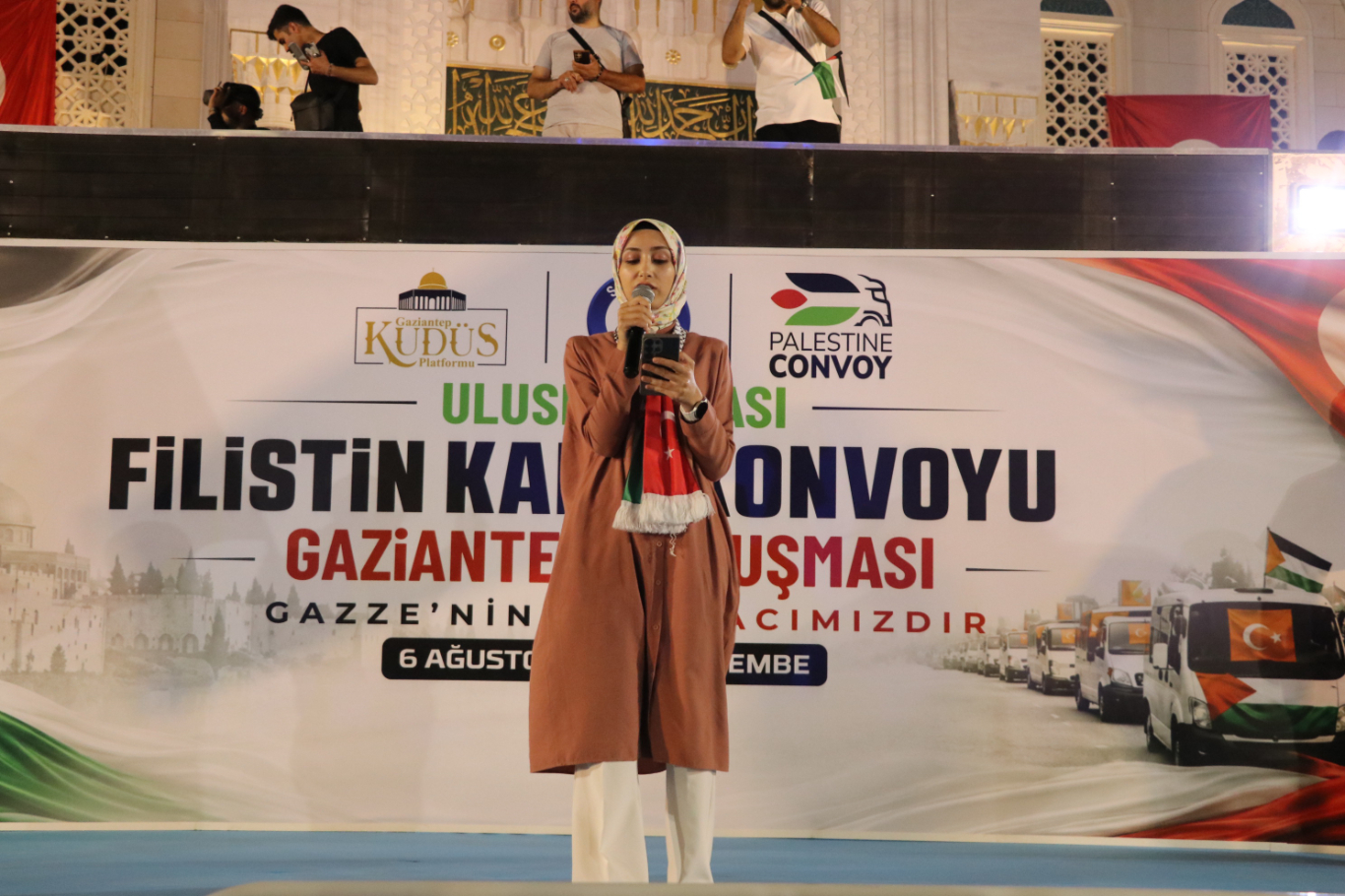 Filistin Konvoyu Basın Sözcüsü Merve Nur Durmuş
