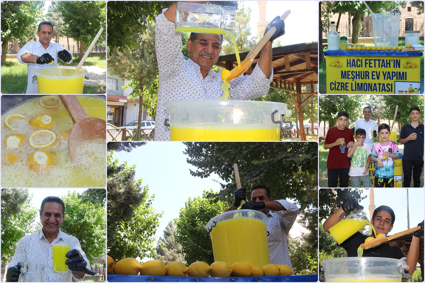 CİZRE SICAKLIĞININ ASIRLIK SERİNLİĞİ: TESCİLLİ CİZRE LİMONATASI
