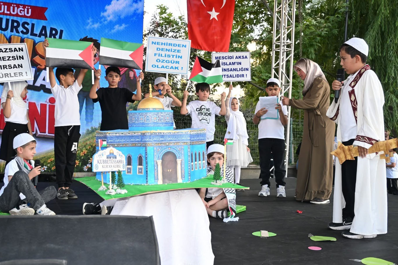 Malatya'da Yaz Kur'an Kursları coşkuyla tamamlandı