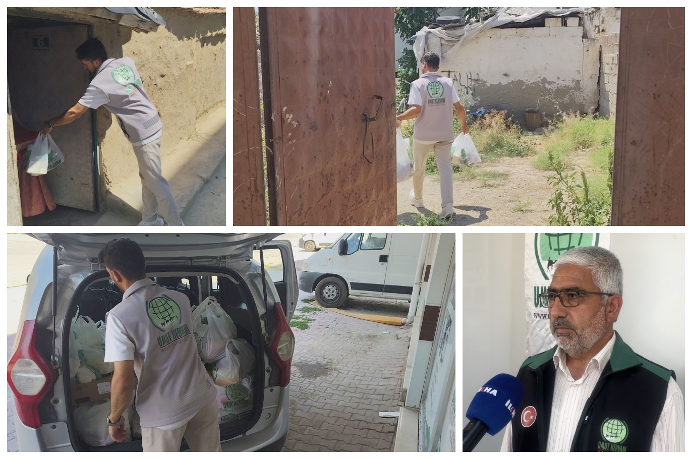 Umut Kervanı Konya’dan yetim ve muhtaç ailelere yardım