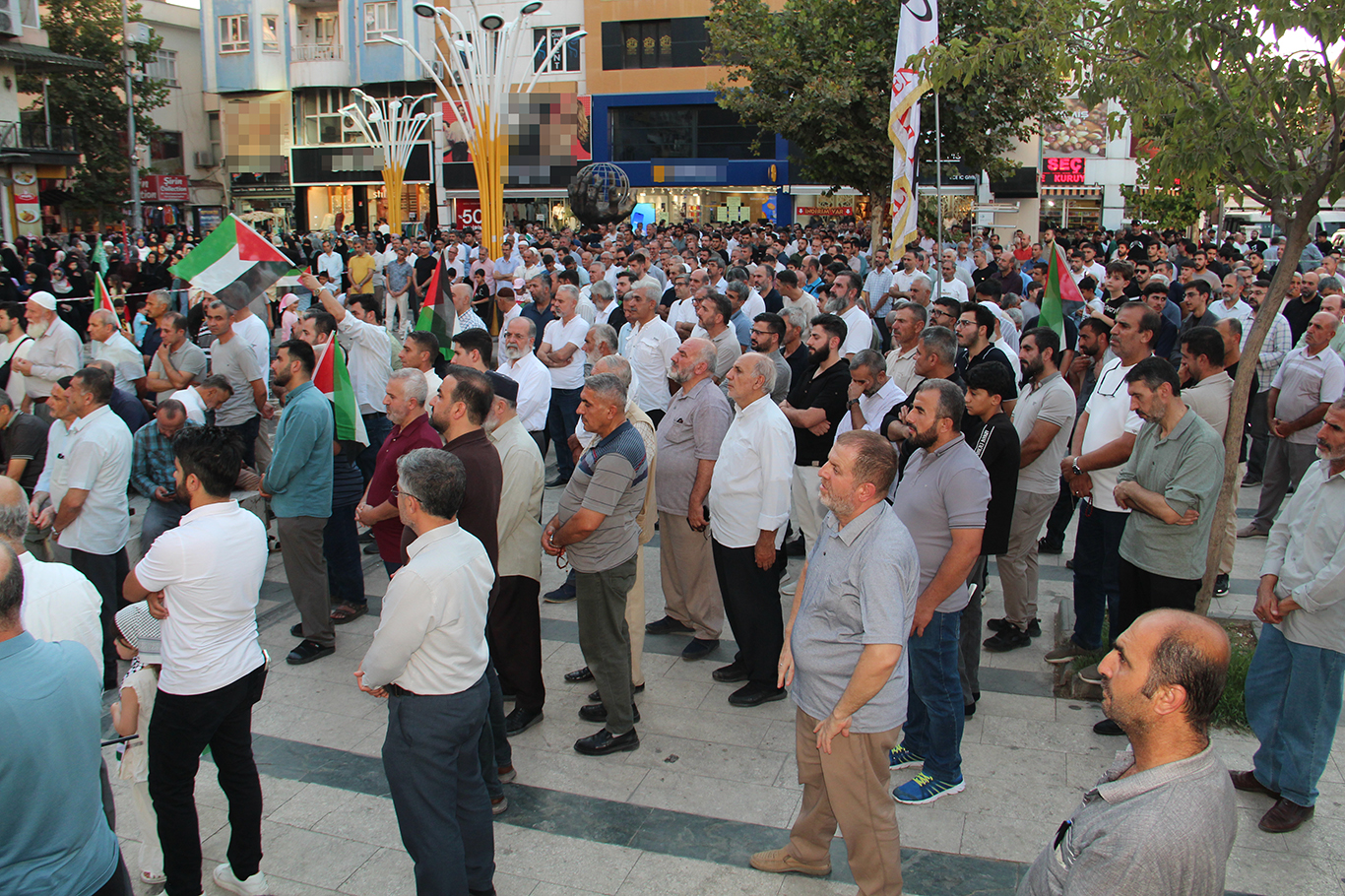 Batmanlılardan Filistin Konvoyu'na destek, Gazze'deki katliamlara tepki