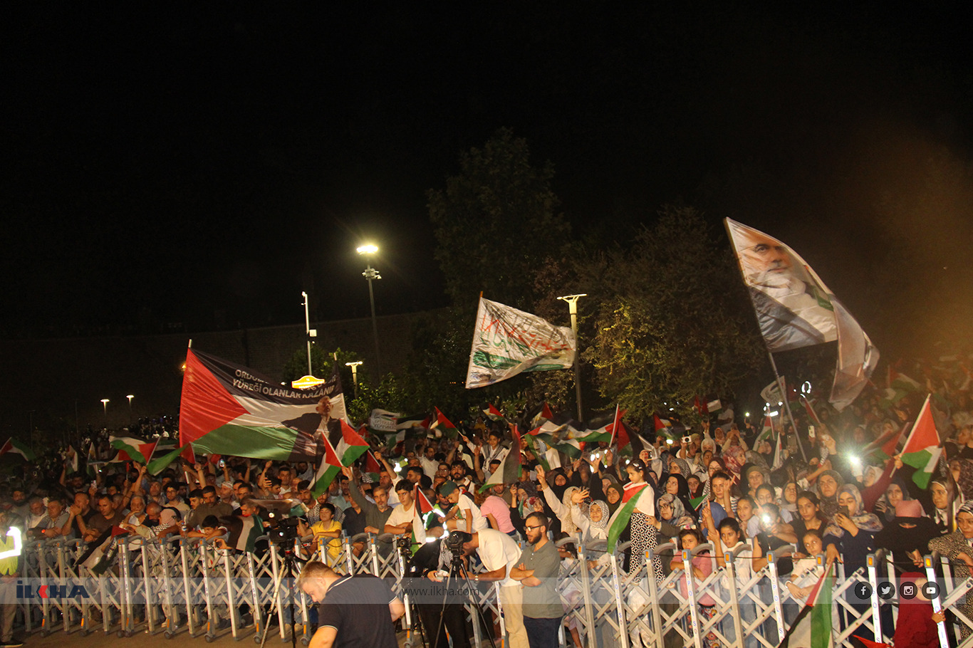 Thousands welcome Palestine Convoy in Diyarbakır as calls grow for Gaza support