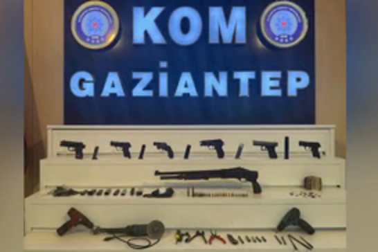 Gaziantep’te silah ve tarihi eser operasyonu: 1 şüpheli yakalandı