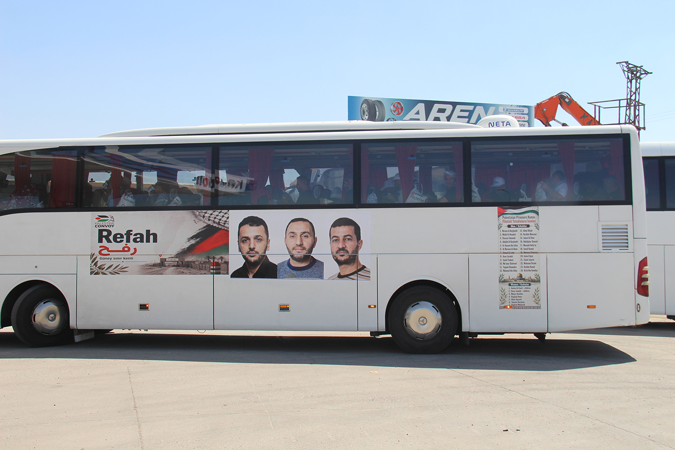 Filistin Konvoyu'na katılan gönüllüler: Amacımız Filistin davasını dünya gündeminde canlı tutmak 